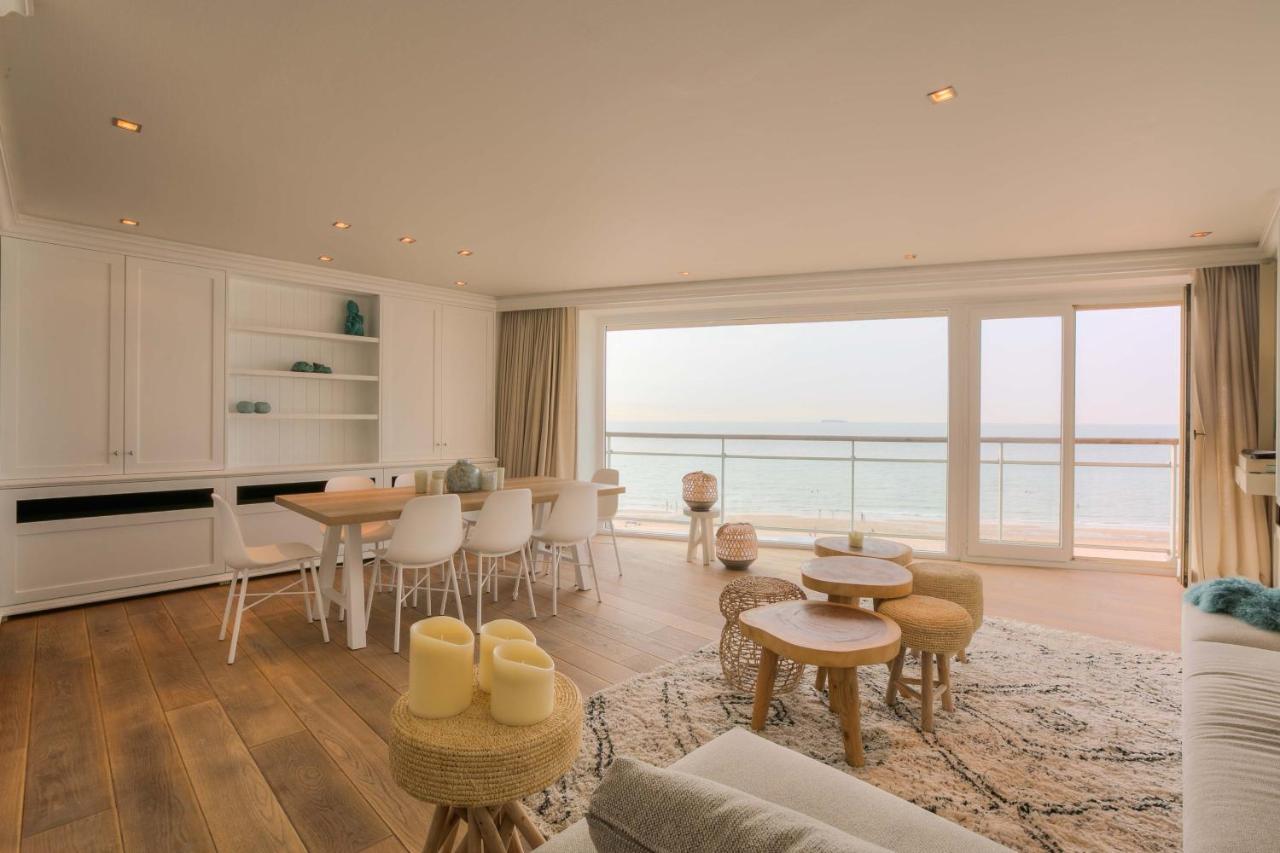 Appartementen Op De Zeedijk In Knokke Op De 3E En 4E Verdieping Van Logie Marie Esterno foto