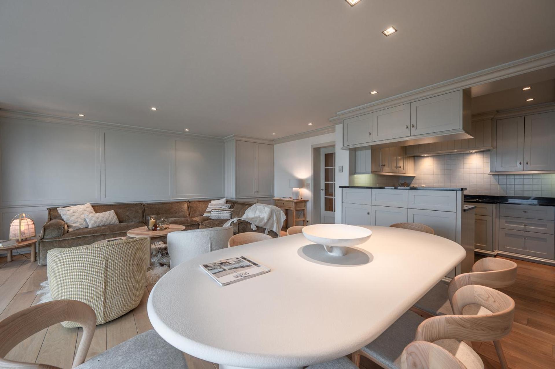 Appartementen Op De Zeedijk In Knokke Op De 3E En 4E Verdieping Van Logie Marie Esterno foto