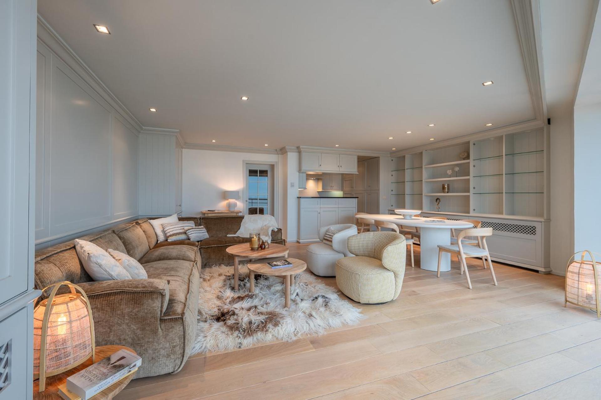 Appartementen Op De Zeedijk In Knokke Op De 3E En 4E Verdieping Van Logie Marie Esterno foto